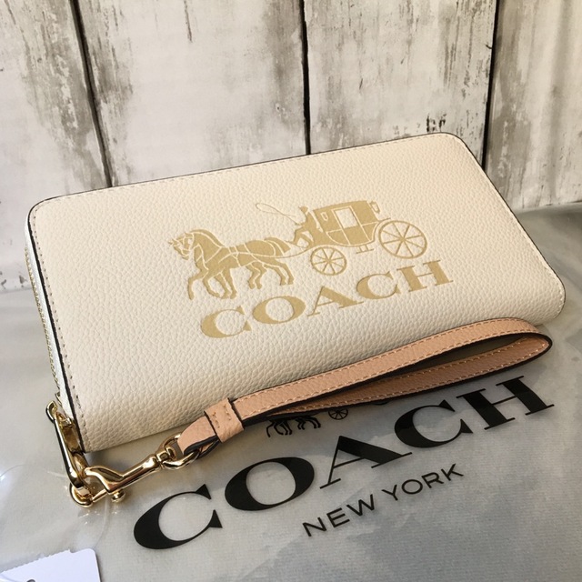 COACH コーチ正規品 長財布 新品未使用 レディース用長財布 COACH コーチ正規品 長財布 新品未使用 レディース用長財布