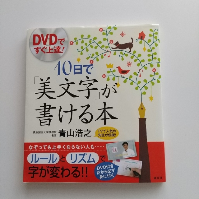 講談社(コウダンシャ)のＤＶＤですぐ上達！１０日で「美文字」が書ける本 エンタメ/ホビーの本(趣味/スポーツ/実用)の商品写真