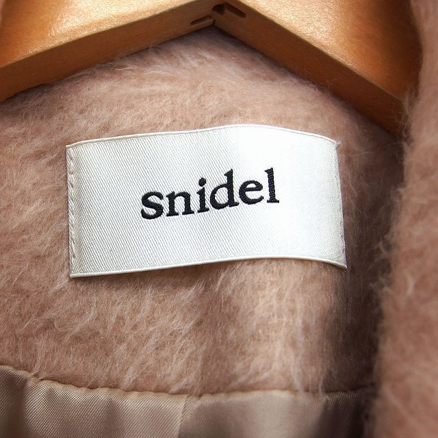 SNIDEL(スナイデル)のスナイデル snidel チェスター コート ミドル丈 Aライン 起毛 シンプル レディースのジャケット/アウター(その他)の商品写真