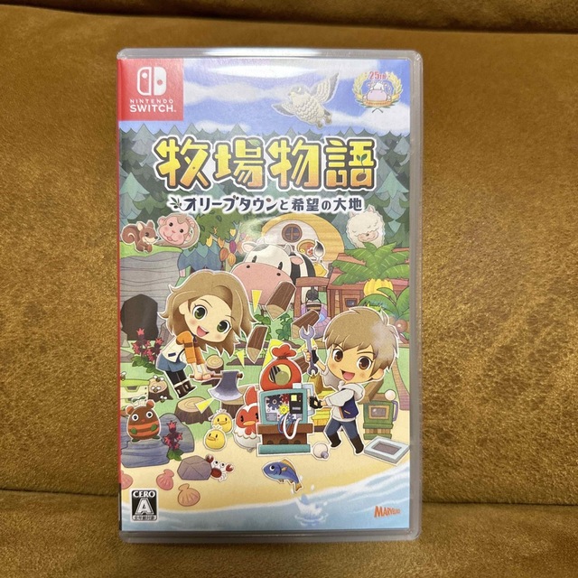 任天堂(ニンテンドウ)の牧場物語 オリーブタウンと希望の大地 Switch エンタメ/ホビーのゲームソフト/ゲーム機本体(家庭用ゲームソフト)の商品写真