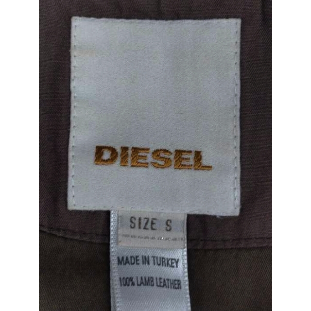 DIESEL(ディーゼル)のDIESEL(ディーゼル) パンチングレザー ライダースジャケット レディース レディースのジャケット/アウター(その他)の商品写真