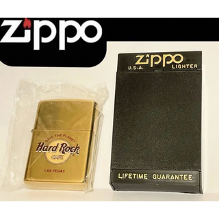 ジッポー(ZIPPO)の【zippo 】80年代 Hard Rock Cafe ロサンゼルス USA製(タバコグッズ)