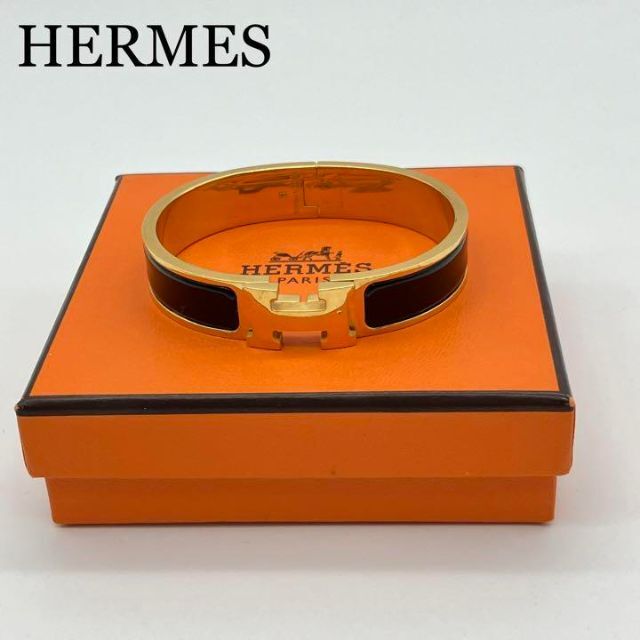 ワンピなど最旬ア! Hermes - 【定番】エルメス Hバングル クリック