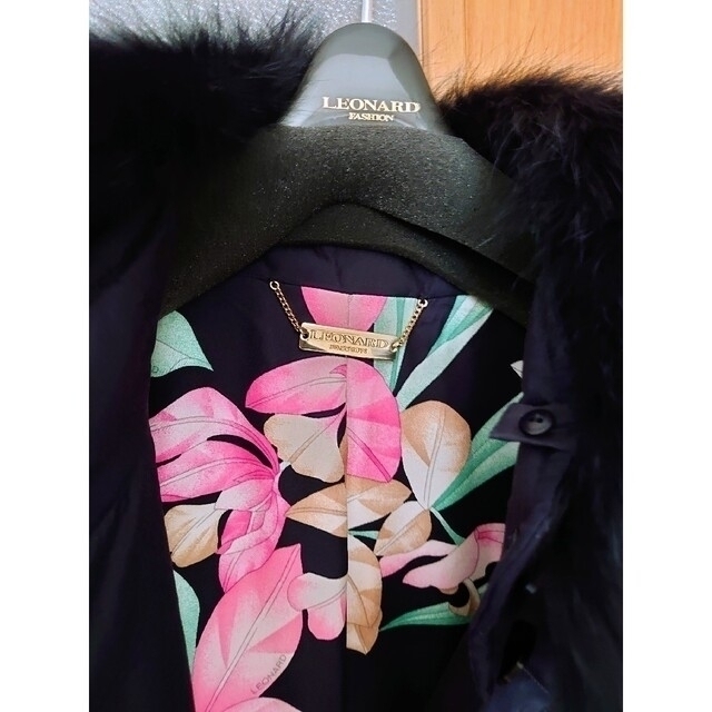 レオナールシルク中綿ロングコート美品❗ ロングコート | roma