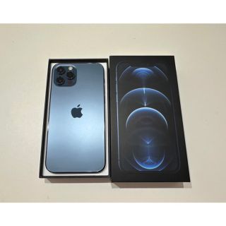 アイフォーン(iPhone)のiPhone12pro パシフィックブルー 128GB SIMフリー(スマートフォン本体)