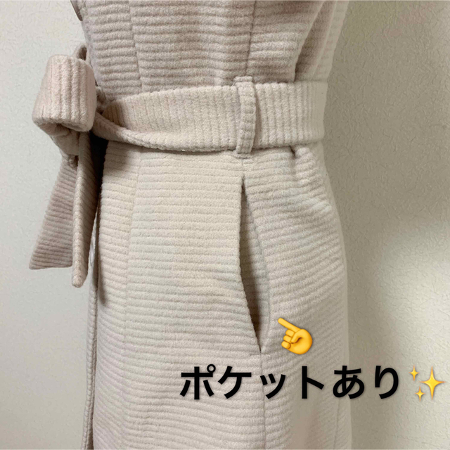 Emilyan(エミリアン)の匿名配送　Emilyan オシャレコート✨ レディースのジャケット/アウター(ピーコート)の商品写真