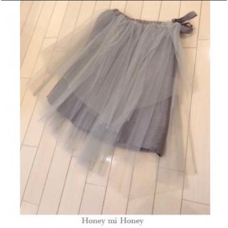 新品 HoneymiHoney ❤︎ オーガンジー スカート ハニーミーハニー
