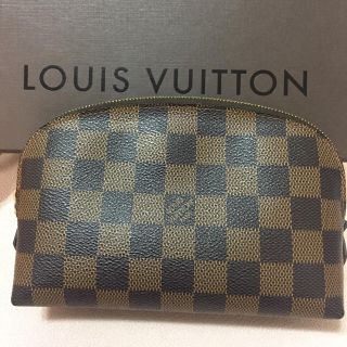 ルイヴィトン(LOUIS VUITTON)の未使用品⭐︎【鑑定済】LOUIS VUITTON ダミエ 化粧ポーチ(ポーチ)