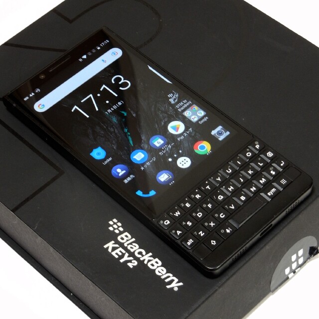 BlackBerry key2 64GB silver SIMフリー