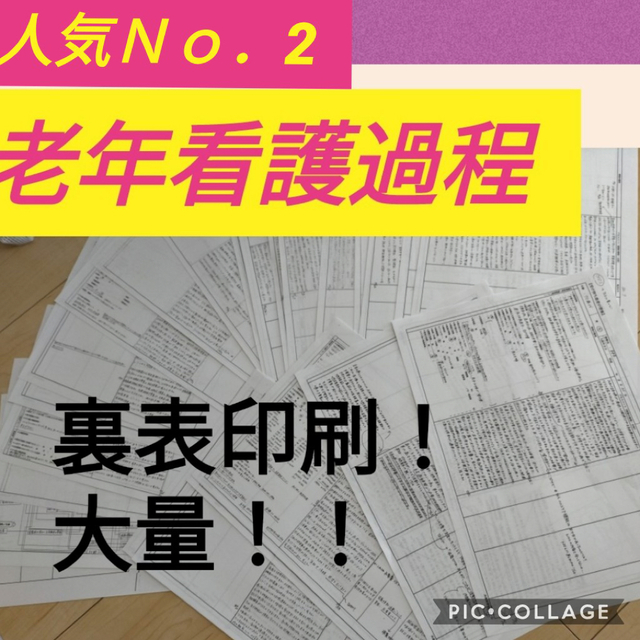 大人気♡老年看護学実習 看護過程 アセスメント