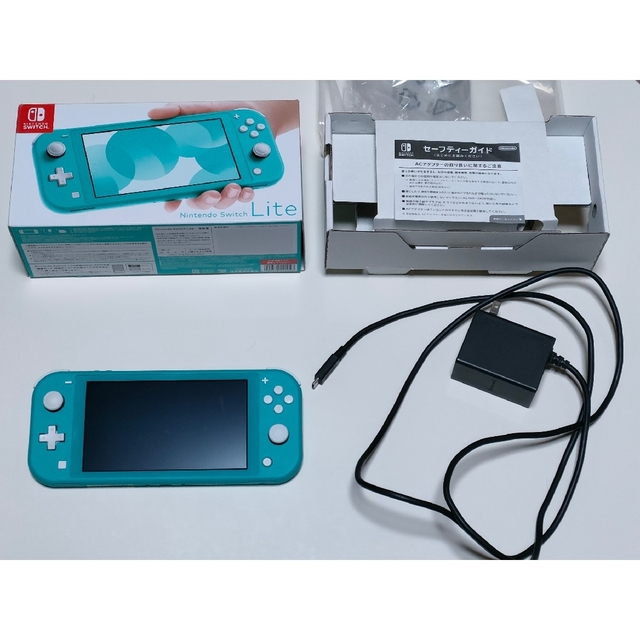 【難有・動作品】Nintendo Switch Lite　箱・ACアダプター付ニンテンドー