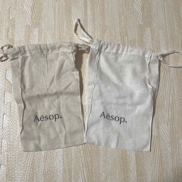 Aesop(イソップ)のaesop 巾着袋　2枚セット レディースのバッグ(ショップ袋)の商品写真