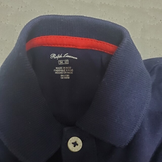 Ralph Lauren(ラルフローレン)のラルフローレン ベビー ロンパース 60cm キッズ/ベビー/マタニティのベビー服(~85cm)(カバーオール)の商品写真