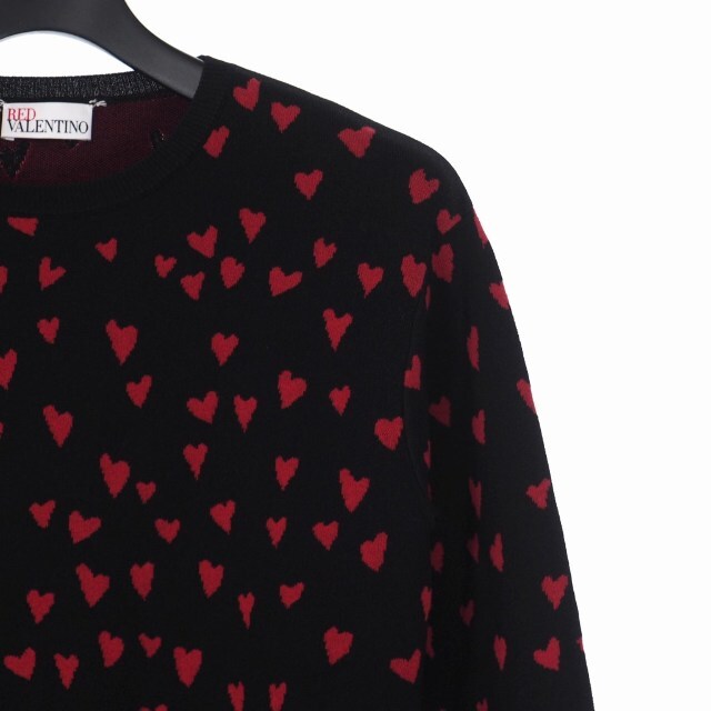 RED VALENTINO ヴァレンティノ リアルファー袖 ニット - www.top4all.pl