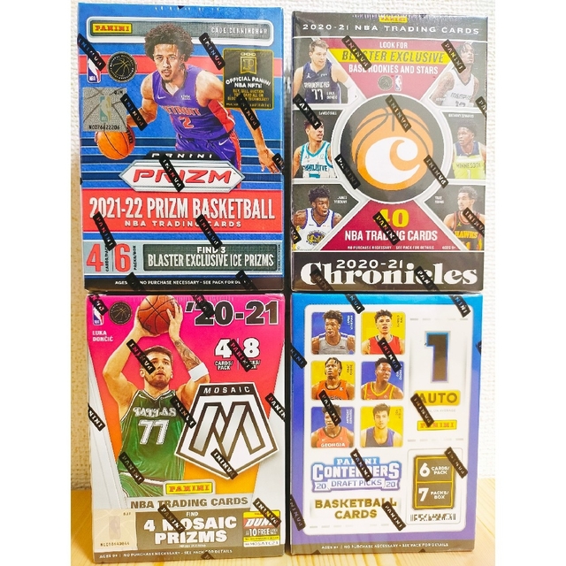 4個 NBA 20 21 22 PCMC バスケットボール ブラスターボックス