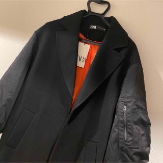 ZARA マッチングボンバーコート