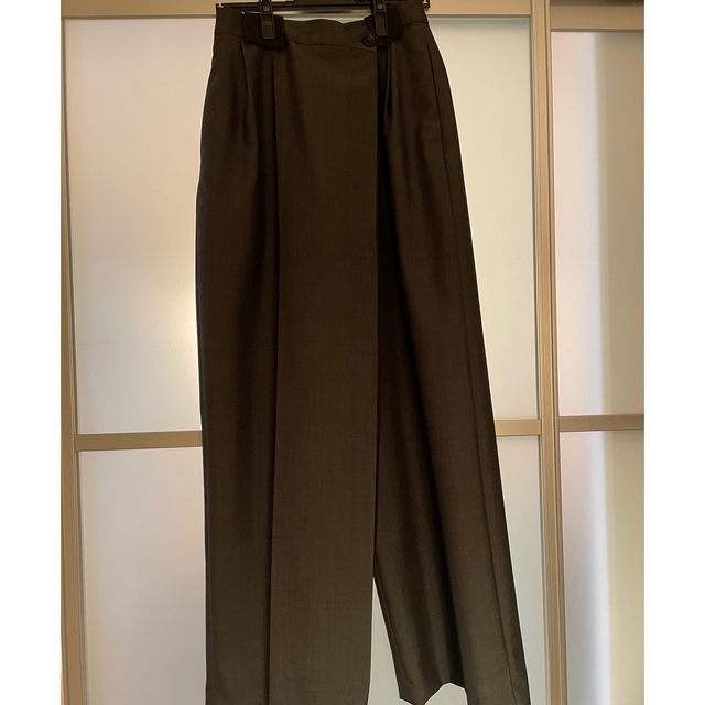 IIROT モヘアポプリンクロスパンツ 38 グレー 完売品 # www.uig