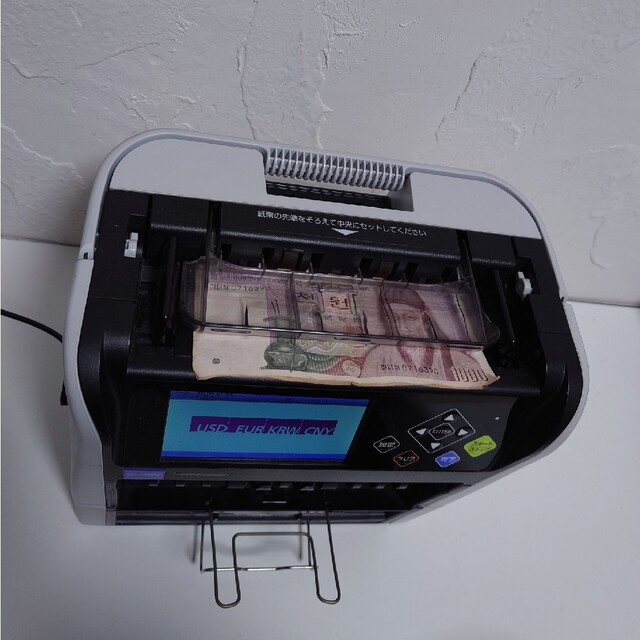 GLORY 外貨紙幣計数機 グローリー GCF-200 計数器 マネーカウンター 3