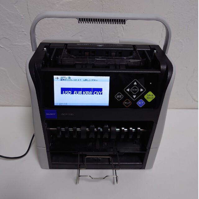 GLORY 外貨紙幣計数機 グローリー GCF-200 計数器 マネーカウンター