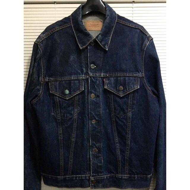 人気定番の 48-46 ビッグE 【極上】真紺 - Levi's 70505 リーバイス