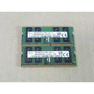 DDR4メモリー 32GB(16GB×2) PC4-2400T ノートPC用2
