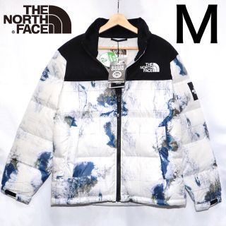 ノースフェイス(THE NORTH FACE) ボックスロゴ ダウンジャケット