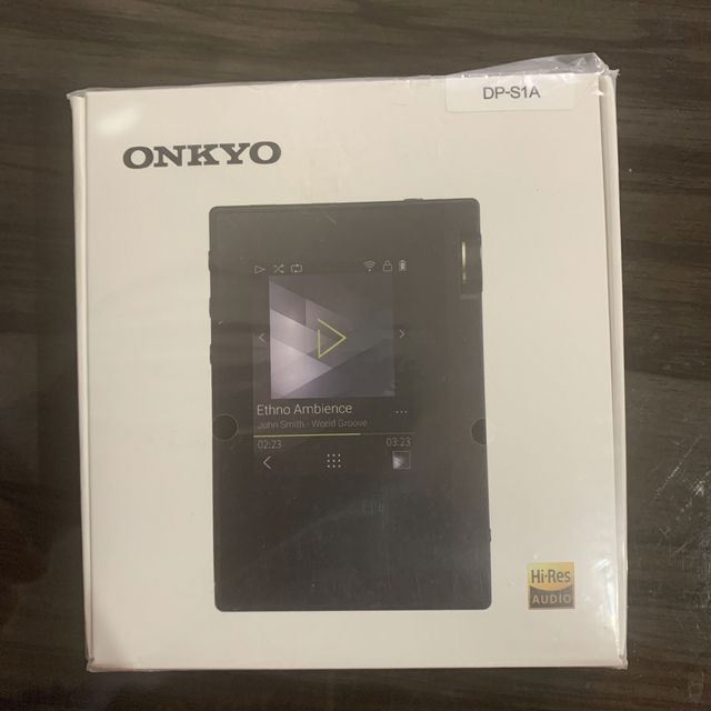 ONKYO(オンキヨー)のONKYO ハイレゾ ポータブルオーディオプレイヤー rubato DP-S1A スマホ/家電/カメラのオーディオ機器(ポータブルプレーヤー)の商品写真