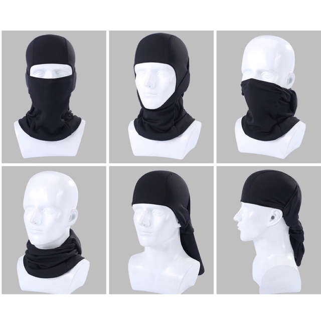3way フェイスマスク ネックウォーマー 目出し 防寒  冬 スノーボード メンズの帽子(ニット帽/ビーニー)の商品写真