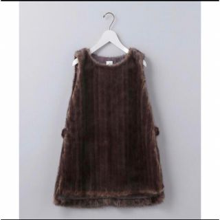 ロク(6 (ROKU))の6 ROKU FAKE FUR VEST フェイクファーベスト(ベスト/ジレ)