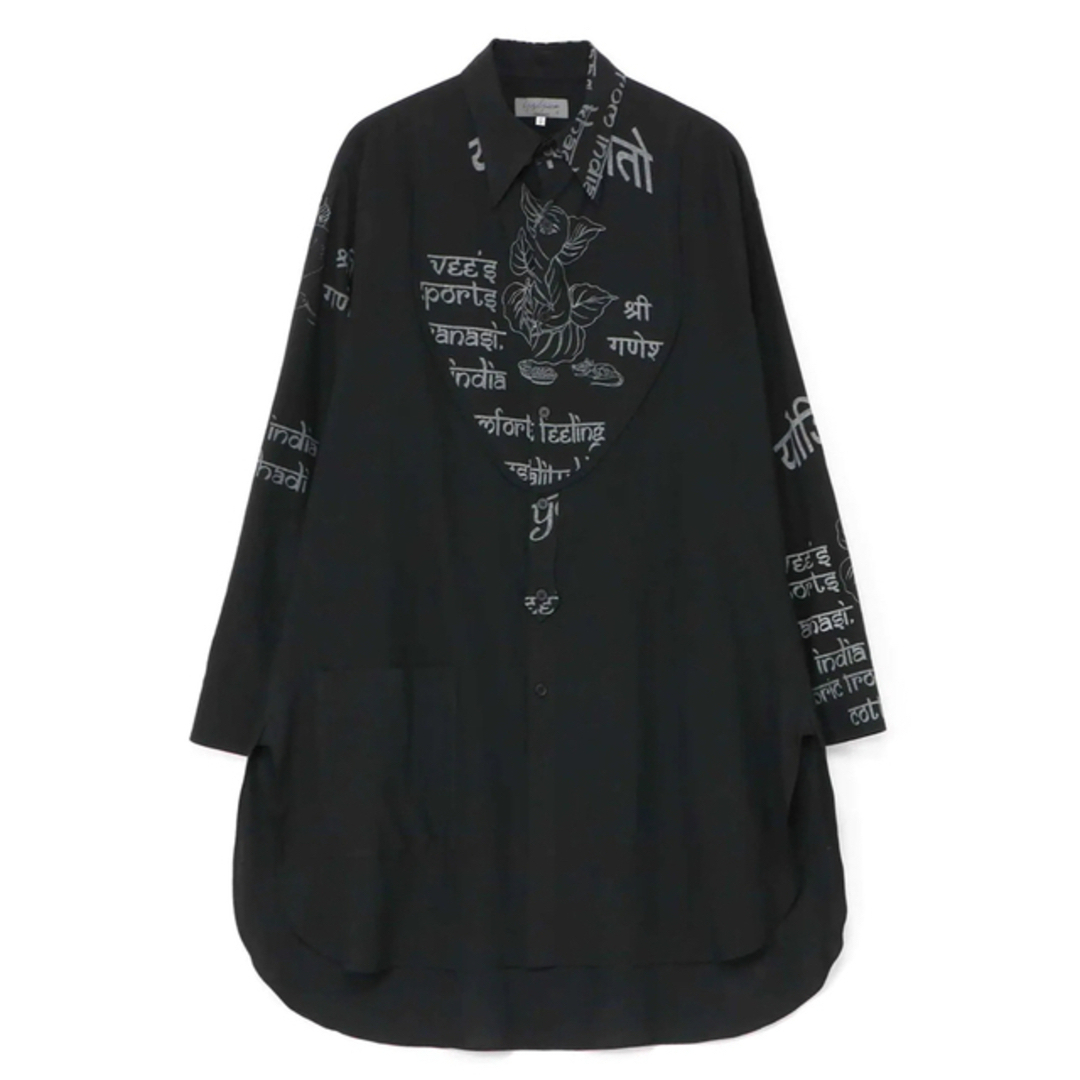 Yohji Yamamoto POUR HOMME ヨウジヤマモト プールオム 19SS India Long Shirt Coat インディア ロング シャツコート HH-T16-080