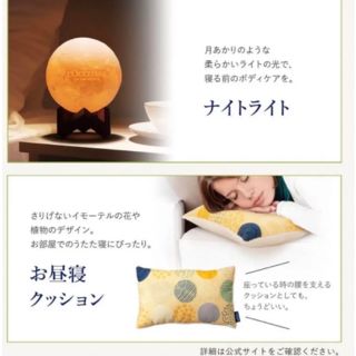 ロクシタン(L'OCCITANE)の【ロクシタン】購入特典☆ナイトライト＆お昼寝クッション(化粧水/ローション)