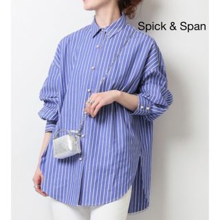 スピックアンドスパン ストライプシャツ シャツ/ブラウス(レディース