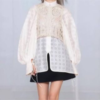 mame - mame Floral Cut Jacquard Shirtの通販 by shop|マメならラクマ