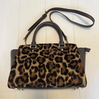 マイケルコース(Michael Kors)の☆美品☆ マイケルコース ヒョウ柄 ショルダー ハンド バッグ(ショルダーバッグ)