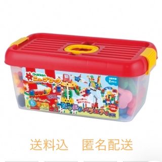 ガッケン(学研)の♡学研／ニューブロック　たっぷりセット　たっぷりバラエティBOX　中古品♡(積み木/ブロック)