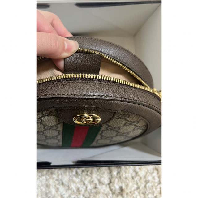 Gucci - GUCCI グッチ オフィディア GG ミニ ラウンド ショルダー