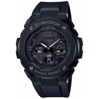 ジーショック(G-SHOCK)の【新品タグ・保証書付】G-SHOCK GST-W300G-1A1JF BLACK(腕時計(アナログ))