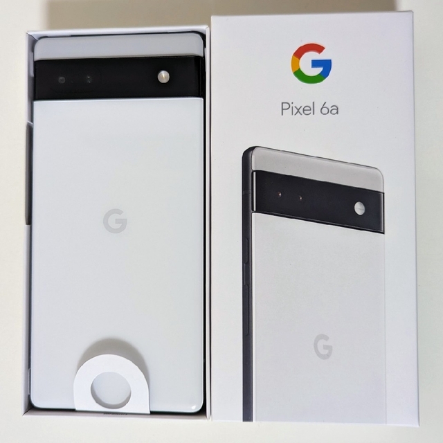 トレフォイル 【新品】pixel6a☆本体☆白☆128GB☆ピクセル Google