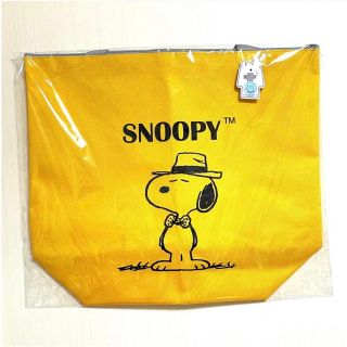 スヌーピー(SNOOPY)のSNOOPY スヌーピー トートバッグ イエロー 限定品(トートバッグ)