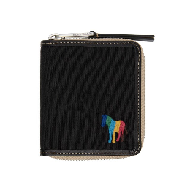 Paul Smith(ポールスミス)のPS PAUL SMITH ポールスミス 財布 ブラック キャンバス メンズのファッション小物(折り財布)の商品写真