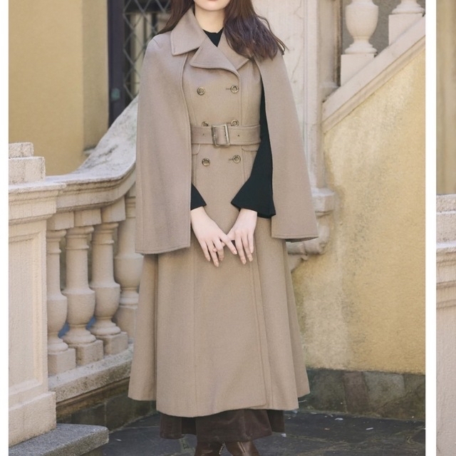 レディースherlipto Mademoiselle 2Way Long Coat