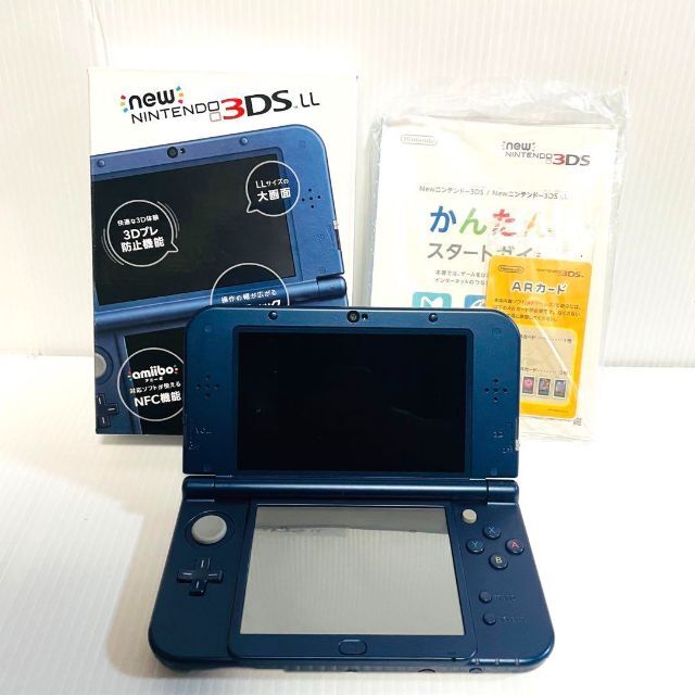 携帯用ゲーム本体3DS  LL  メタリックブルー