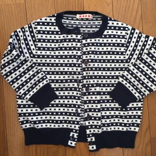 マルニ(Marni)の美品！MARNI キッズカーディガン 2歳(カーディガン)