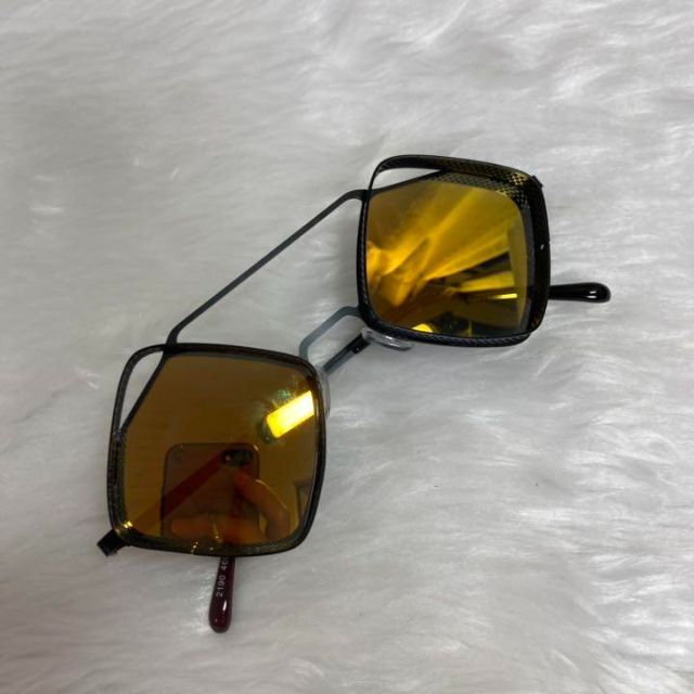 丸メガネ眼鏡サングラスレトロ個性的めがねブルーフレームラウンドヴィンテージ UV