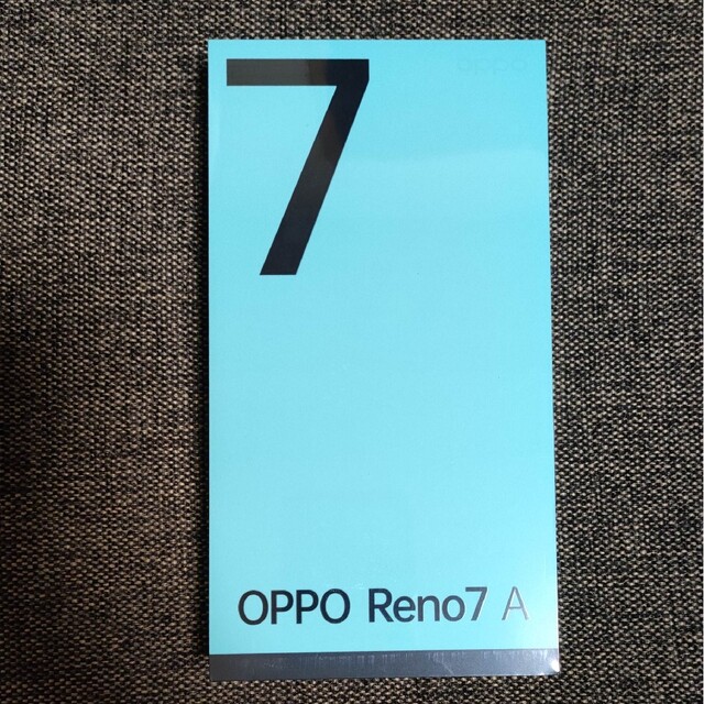 値下げ！  OPPO Reno7 A ドリームブルー 新品 充電ケーブルおまけ付