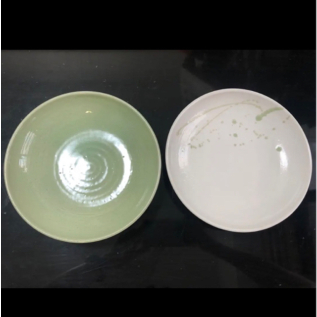 京都きらら坂　美濃焼き　2枚皿 インテリア/住まい/日用品のキッチン/食器(食器)の商品写真