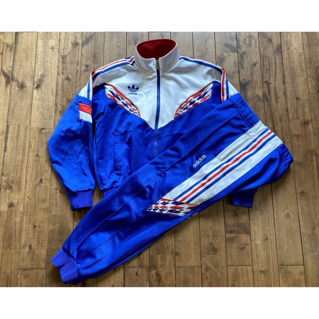 90s adidas セットアップ ジャージ トラック ジャケット パンツ