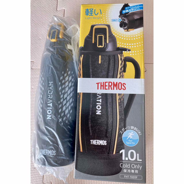 THERMOS(サーモス)のサーモス水筒　1リットル　未使用（カバーなし） スポーツ/アウトドアのスポーツ/アウトドア その他(その他)の商品写真