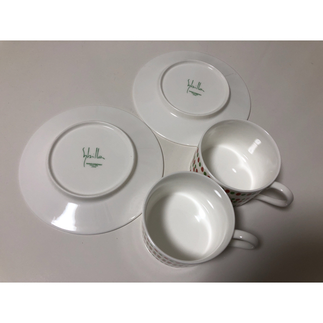 Sybilla(シビラ)の新品🤍Sybilla カップ&ソーサーセット インテリア/住まい/日用品のキッチン/食器(食器)の商品写真