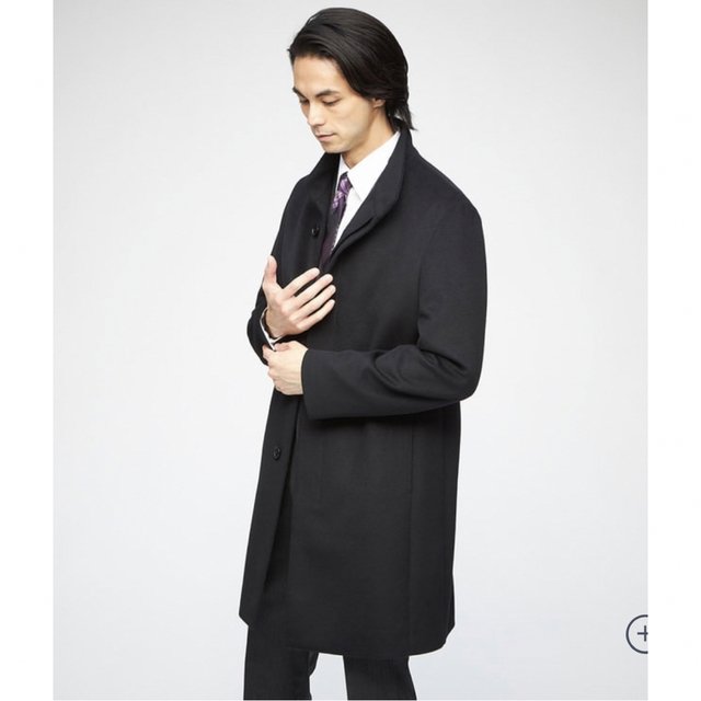 お得【超美品】即完売高級コート MAJIのスタンドカラーコートLL お得【超美品】即完売高級コート MAJIのスタンドカラーコートLL